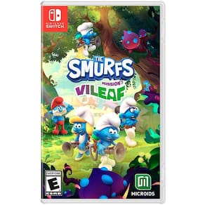Jogo eletrônico MICROÏDS The Smurfs: Mission Vileaf Nintendo Switch