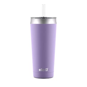Copo Ello Beacon isolado a vácuo de 710 mL com tampa e canudo