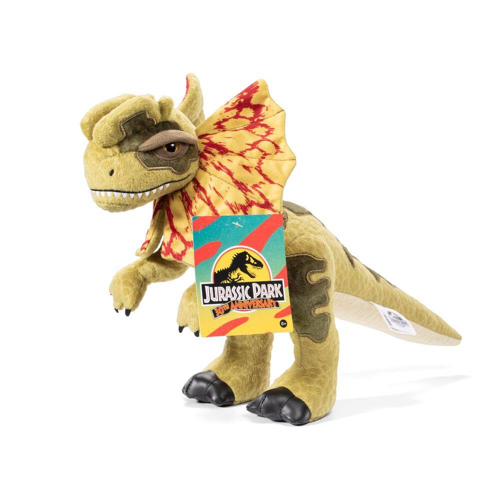 Colecionador de pelúcia Dilophosaurus Jurassic Park 25 cm The Noble