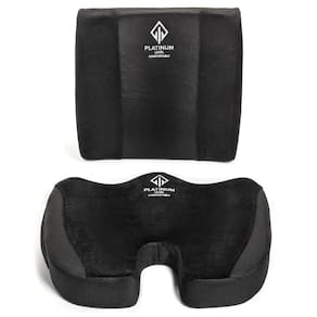 Conjunto de almofadas para assento e encosto, confortável em nível de platina