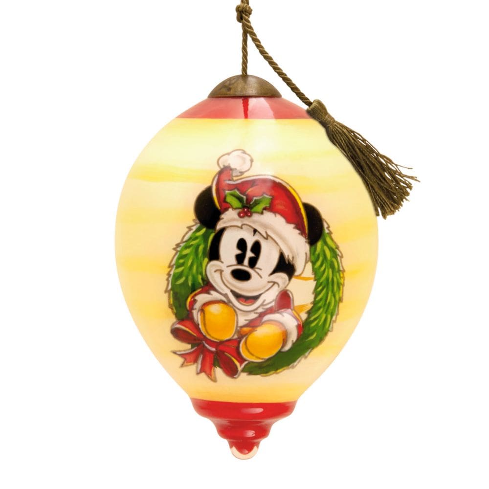 Enfeite de Natal Hallmark Disney Ne`Qwa Art Mickey Mouse