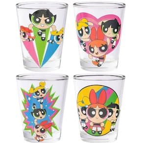 Mini conjunto de copos Silver Buffalo The Powerpuff Girls 45 ml x4