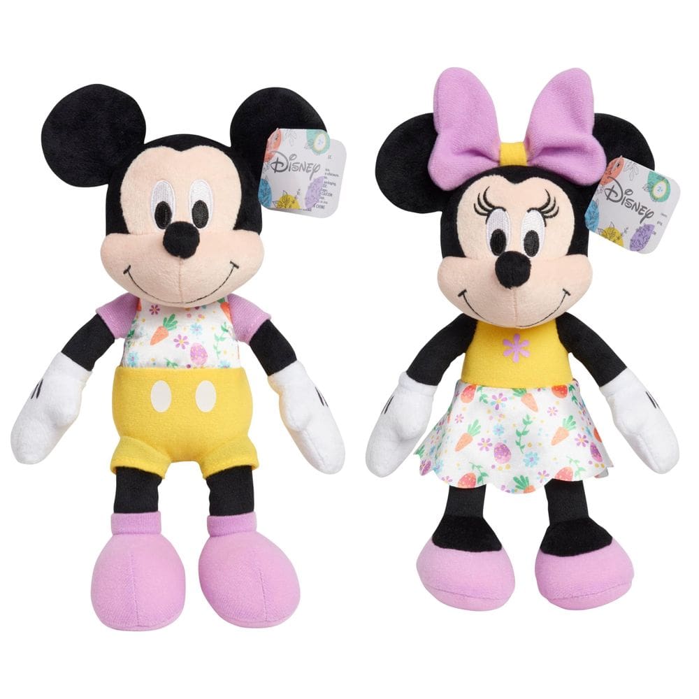 Bicho de pelúcia Just Play Disney Easter Mickey & Minnie