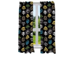 Conjunto de cortinas e cortinas de janela Franco Jurassic World 210x160cm