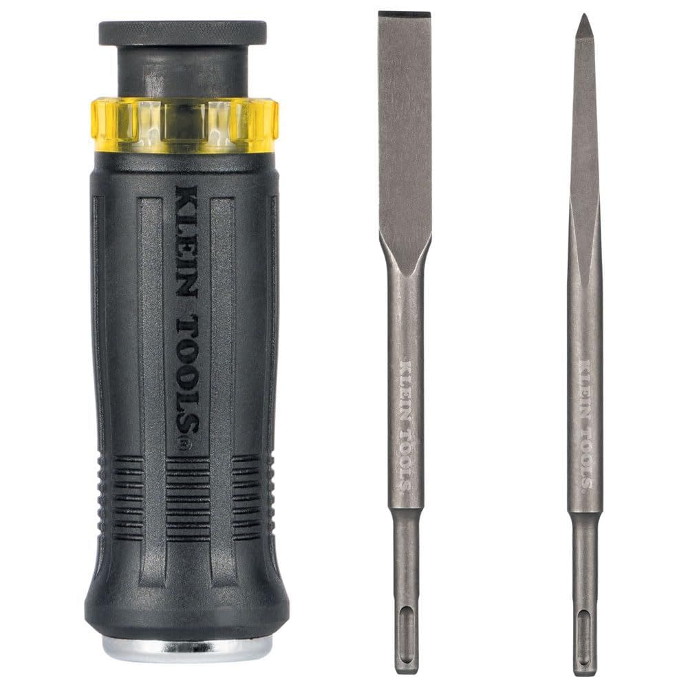 Chave de fenda de demolição SDS Klein Tools 32753SD com 3 pontas