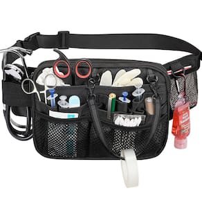 Nurse Fanny Pack SITHON com suporte de fita preta