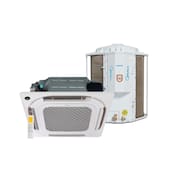 Ar Condicionado Split Inverter Cassete 4 Vias Springer Midea Connect 36000 BTU/h Frio Monofásico 38CCVE36515MM – 220 Volts