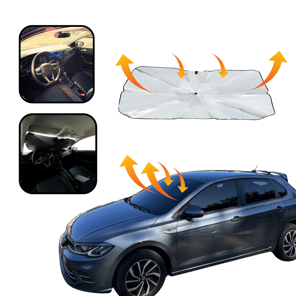 Quebra Sol Para Brisa Térmico Automotivo Protetor Universal