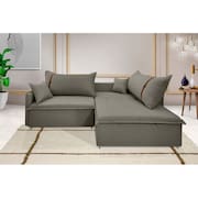 Sofá Valence Slim Premium Sem Caixa de 2,20m - Linho cor