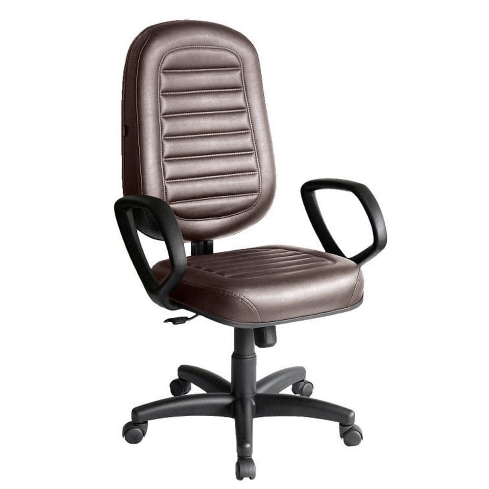 Cadeira Presidente para Escritório Linha Blenda Marrom