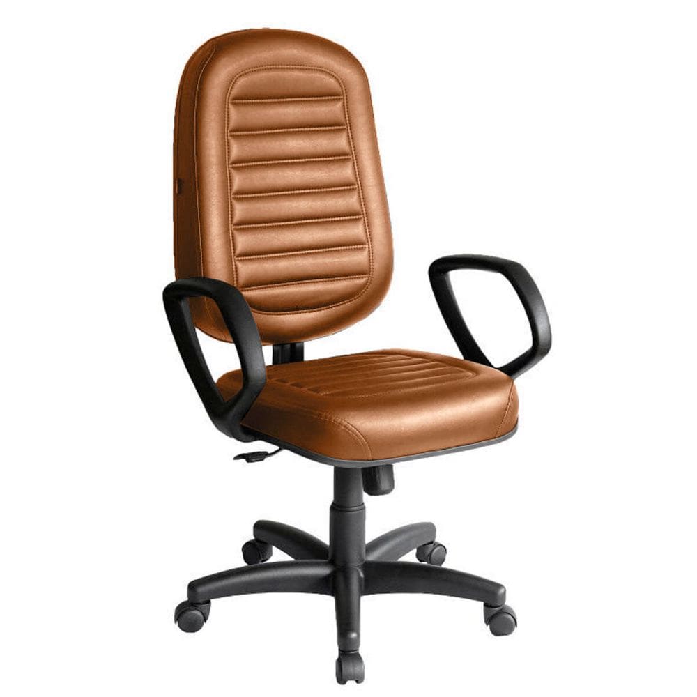 Cadeira Presidente para Escritório Linha Blenda Marrom