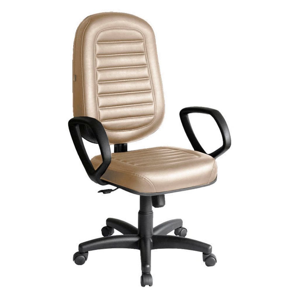 Cadeira Presidente para Escritório Linha Blenda Bege