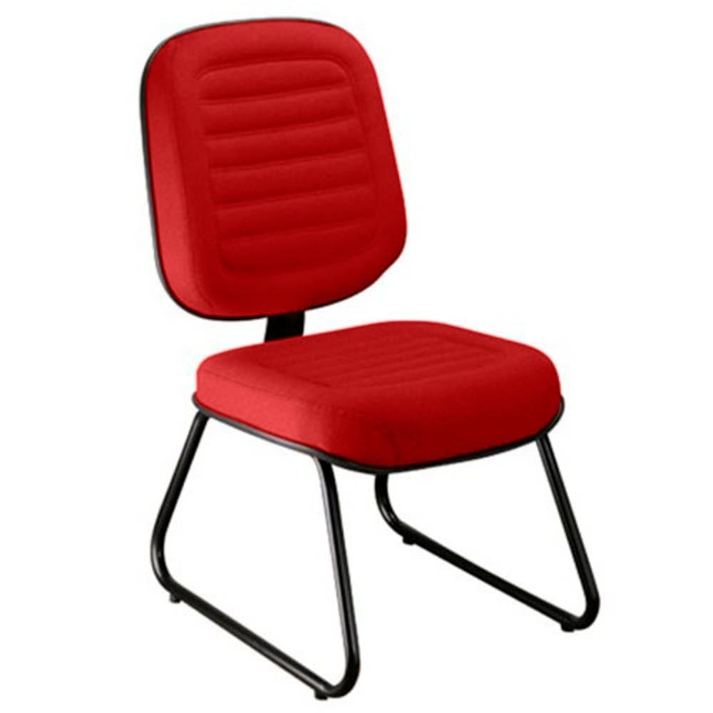 Cadeira Diretor para Escritório Gomada Linha Blenda Vermelho