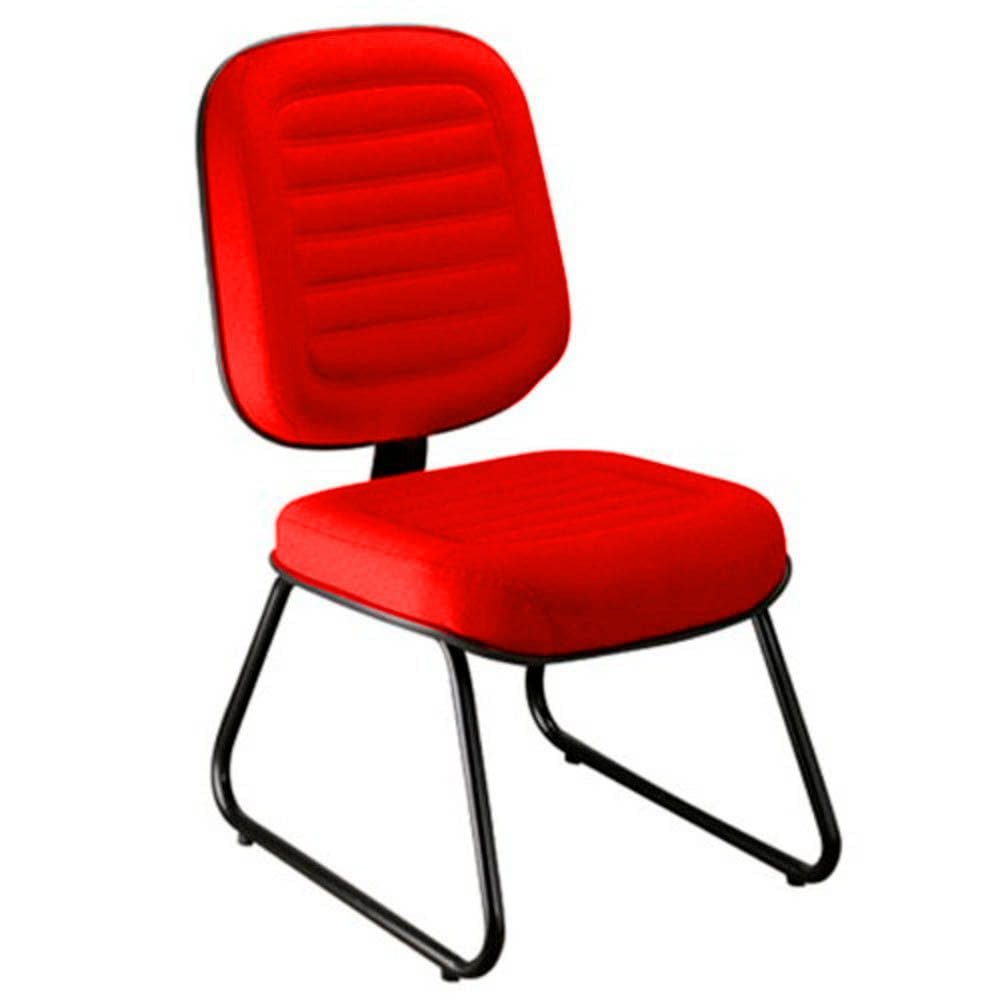 Cadeira Diretor para Escritório Gomada Linha Blenda Vermelho