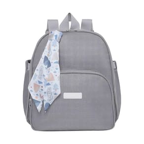 Mochila de Maternidade Pirulitando Baby Bosque Cinza