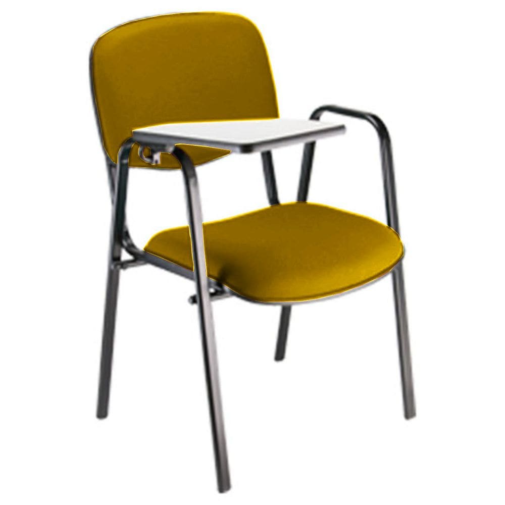 Cadeira Universitária para Auditórios Linha Hotel Amarelo