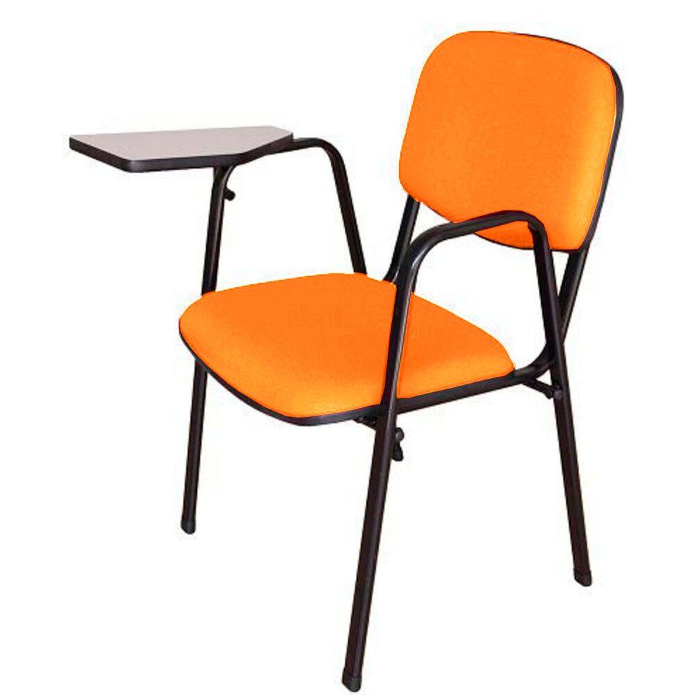 Cadeira Universitária para Auditórios Linha Hotel Laranja