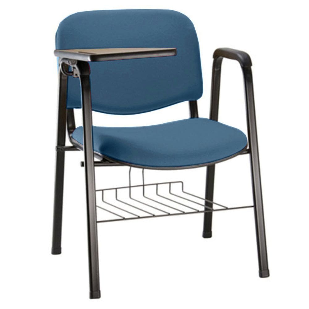 Cadeira Universitária para Auditórios Linha Hotel Azul