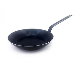Fry Pan De Buyer em aço carbono azul com 20 cm de diâmetro