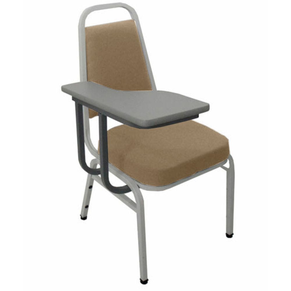 Cadeira Universitária Empilhável Linha Hotel Plus Bege