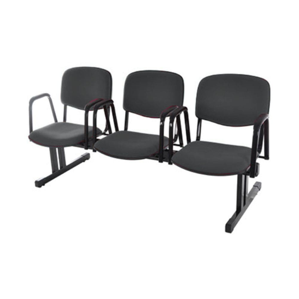 Cadeira em longarina para Auditórios Linha Hotel Marrom