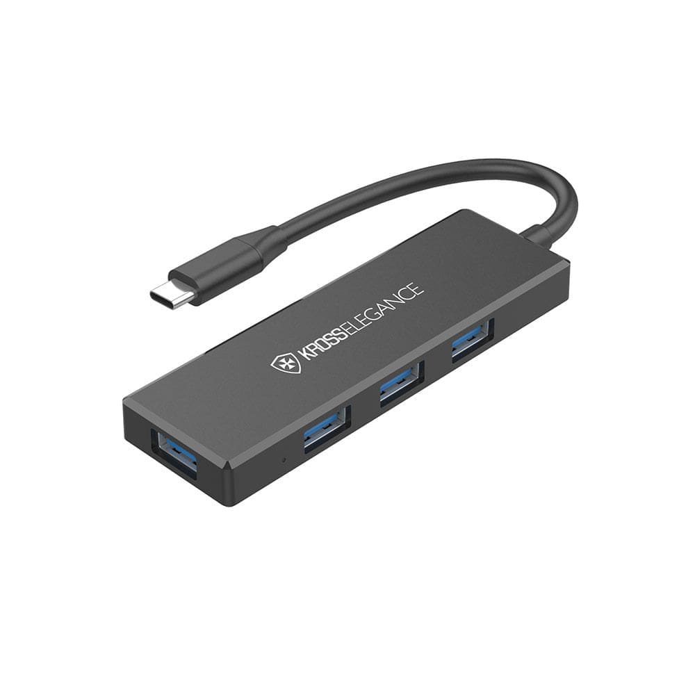 Hub Adaptador Kross Usb-c X 4-usb 3.0 - Ke-uc4163
