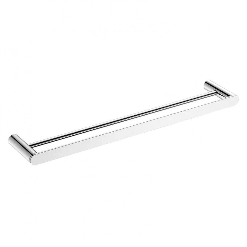 Porta Toalha Duplo Aço 304 Polido Lexxa 60cm