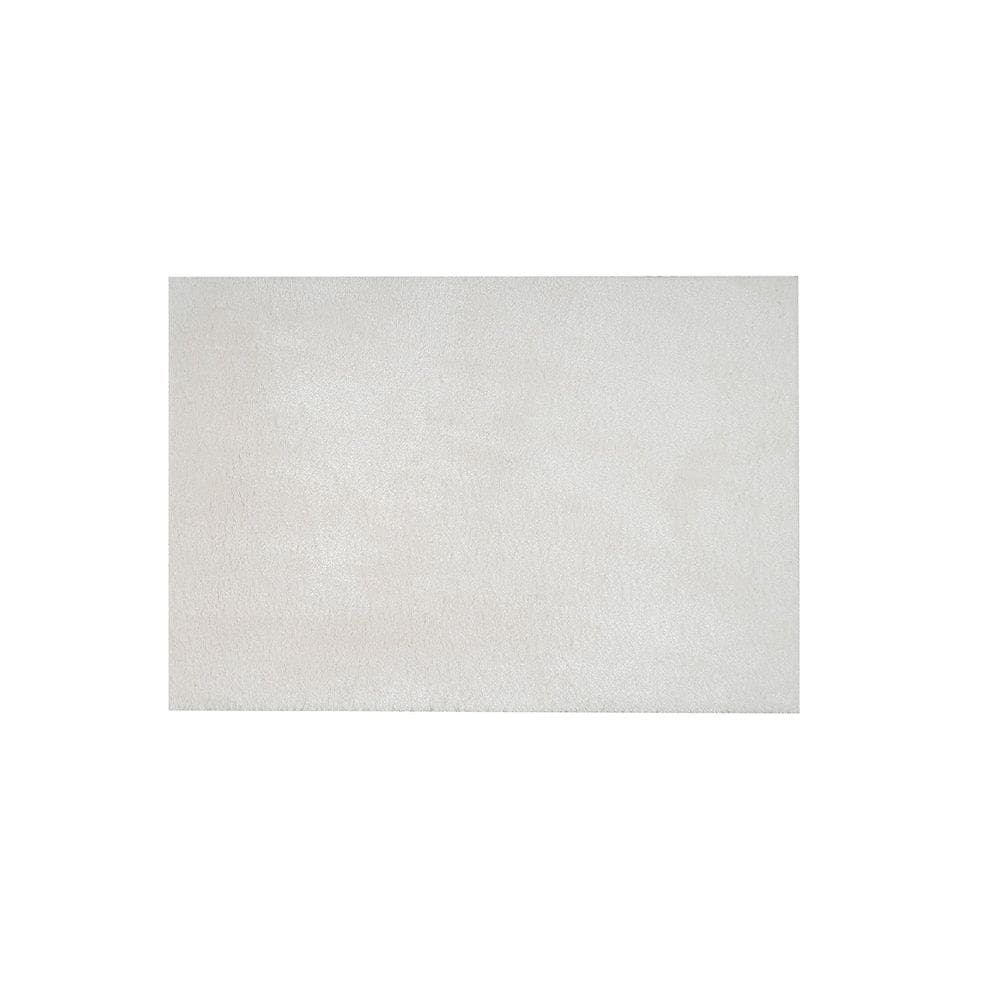Tapete Majestic Jolitex 140x200cm Macio e Antiderrapante - Marfim