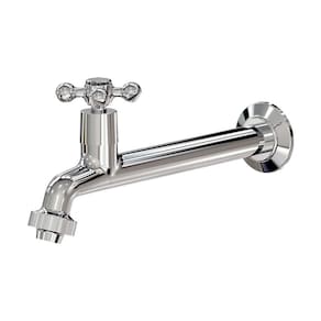 Torneira De Parede Para Pia Com Arejador 2159 Cromado Fani 22Cm