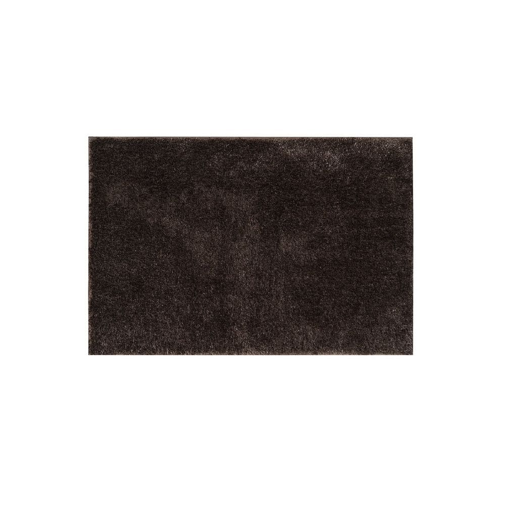 Tapete Majestic Jolitex 100x140cm Macio e Antiderrapante - Marrom