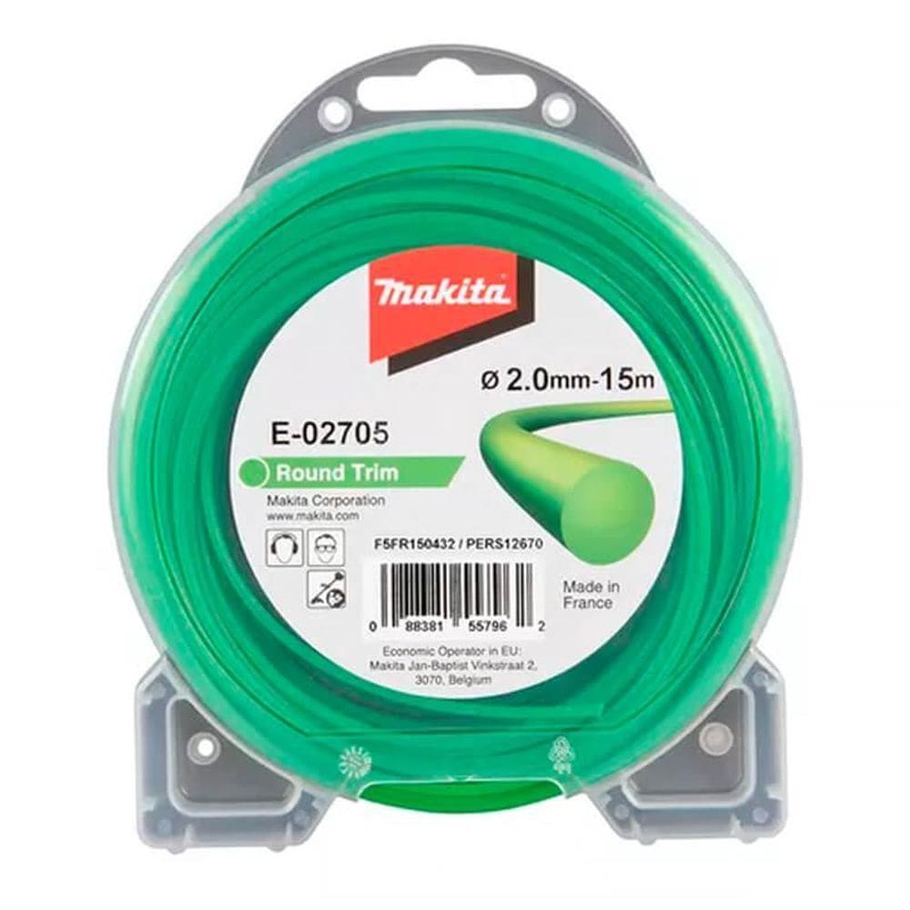 Bobina Fio De Nylon 2,0Mm 15M Makita E-02705