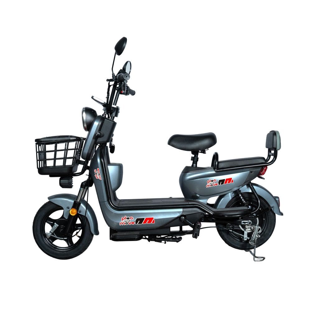 Bicicleta Elétrica - Classic PAM - 800w Lithium - Cinza - Plug and Move