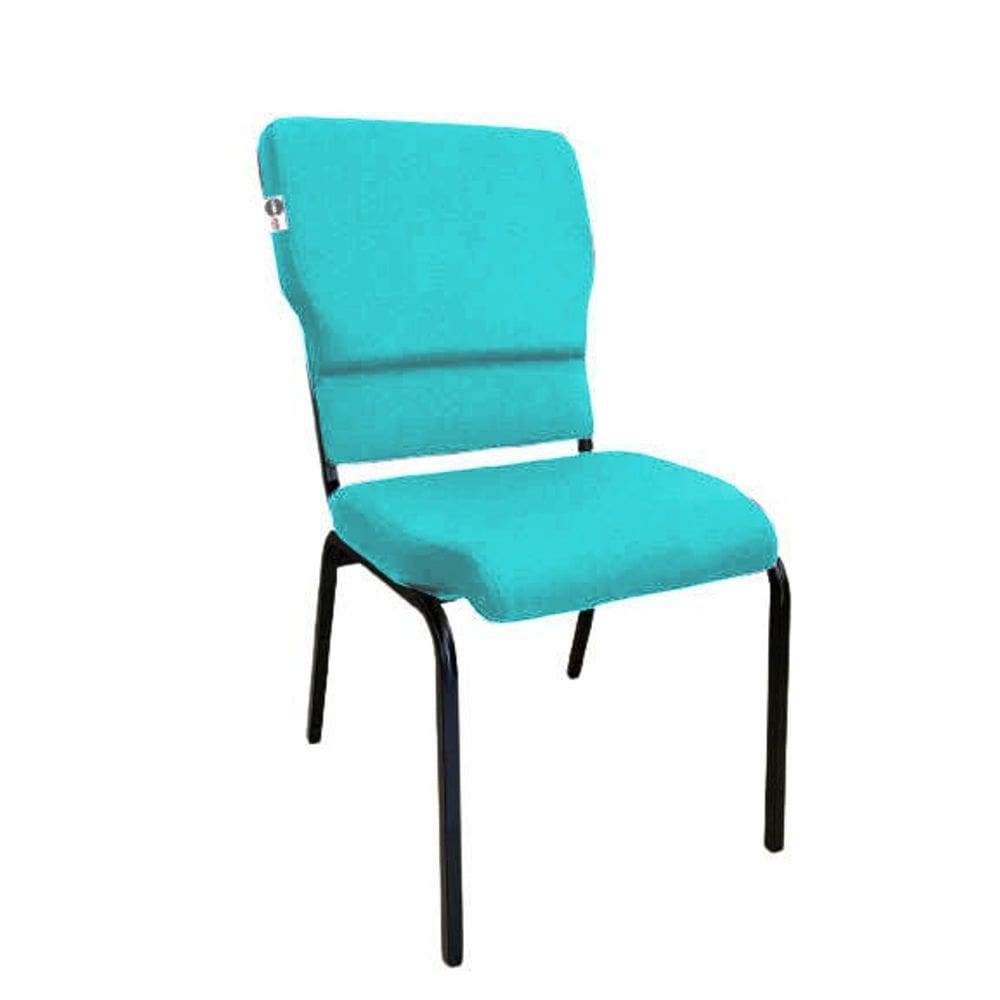Cadeira Empilhável para Igrejas Evangélicas Linha Church Verde