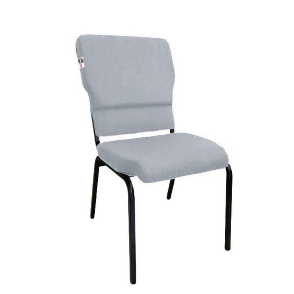 Cadeira Empilhável para Igrejas Evangélicas Linha Church Cinza