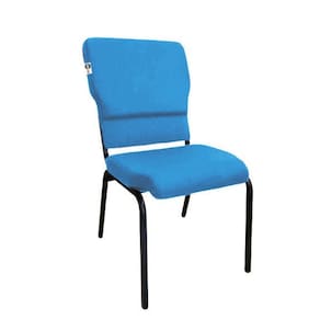 Cadeira Empilhável para Igrejas Evangélicas Linha Church Azul
