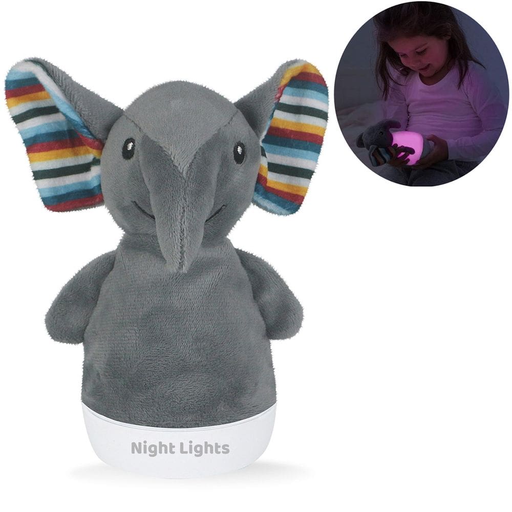 Luminaria Noturna Infantil Mesa Led Abajur Portátil Sem Fio Decoração Quarto Mini Lampada Magica Infantil Zoo Bichinhos