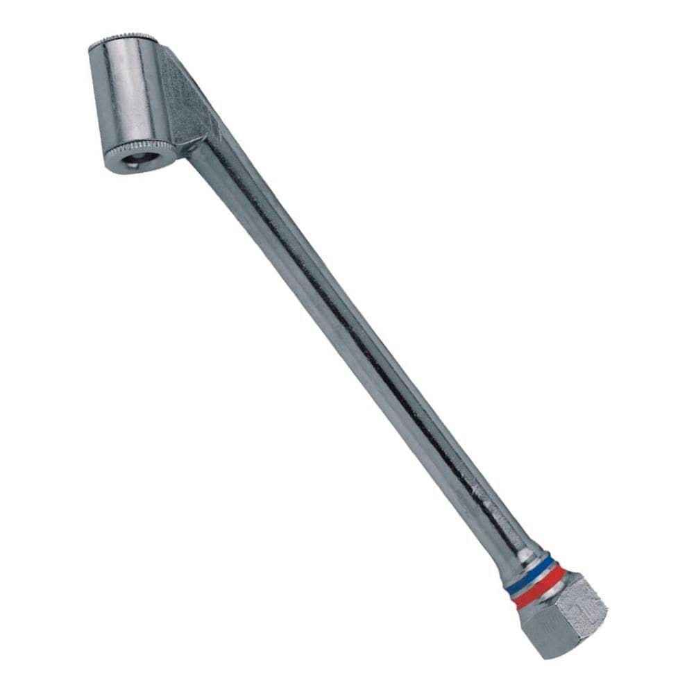 Válvula de Inflar Dupla Niquelada com Rosca Fêmea 1/2&quot; BSP - Arcdal ARC-825