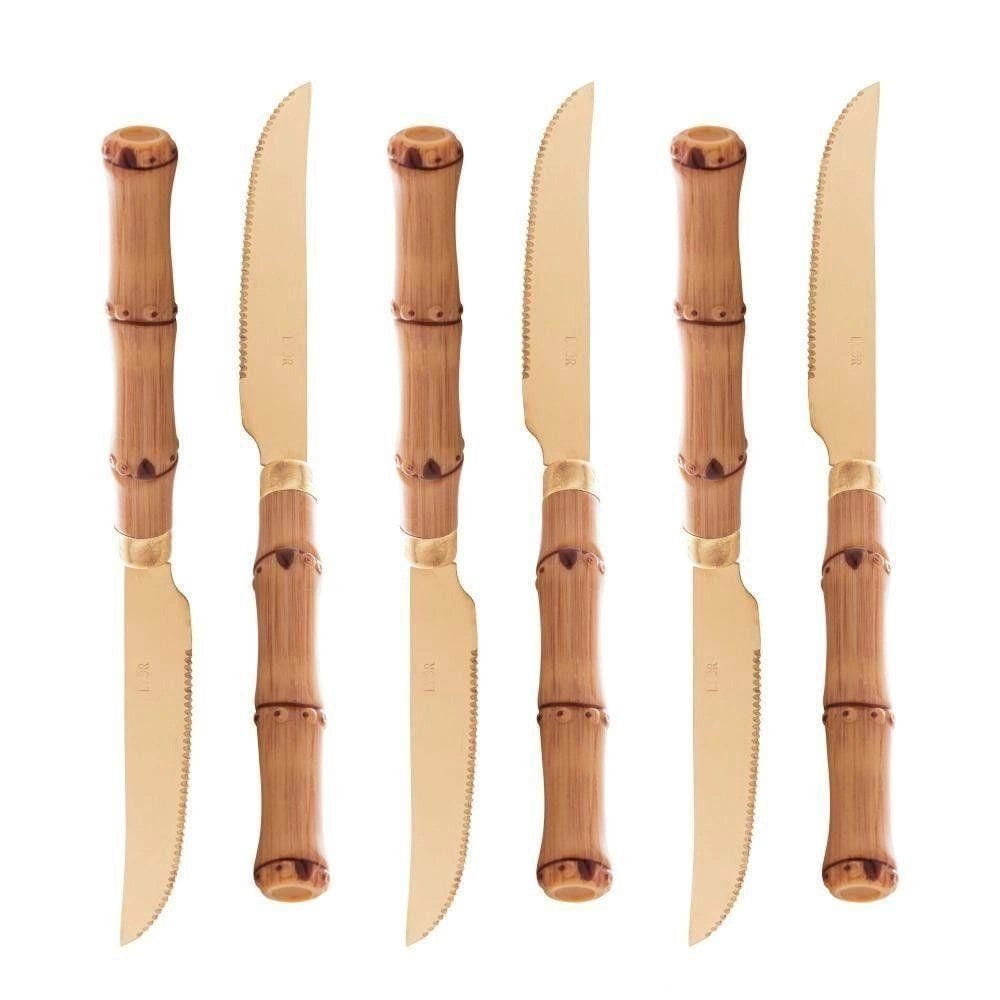 Conjunto 6 Facas Para Mesa