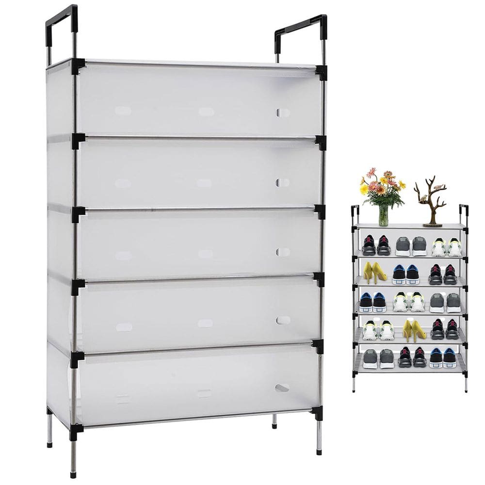 Sapateira Rack 6 Andares Prateleiras Organizaçao Calçado Sapato Tenis Hall de Entrada Objetos