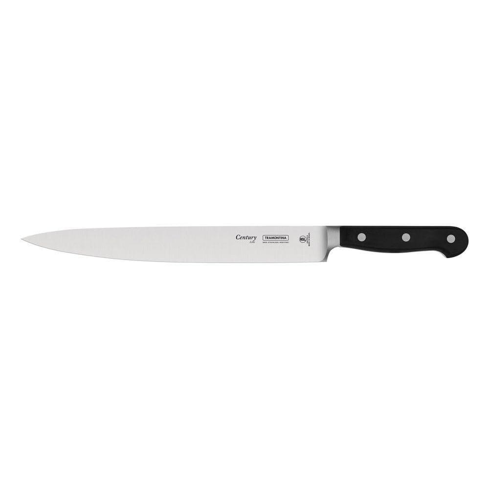 Faca Para Carne Tramontina Century Lâmina Em Aço Inox E Cabo De Policarbonato E Fibra De Vidro 10” Tramontina