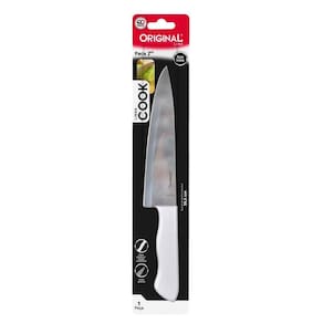 Faca De Cozinha Aço Inox Utensílio Carnes Legumes E Frutas Master Chef