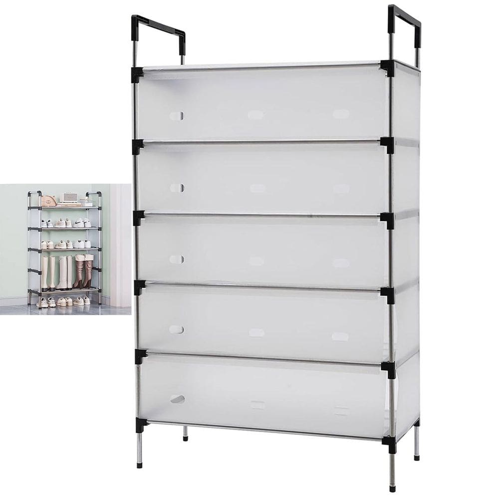 Rack Sapateira 6 Andares 18 Pares Sandalia Tenis Sapato Chinelos Porta Objeto Livro Hall de Entrada Organizador