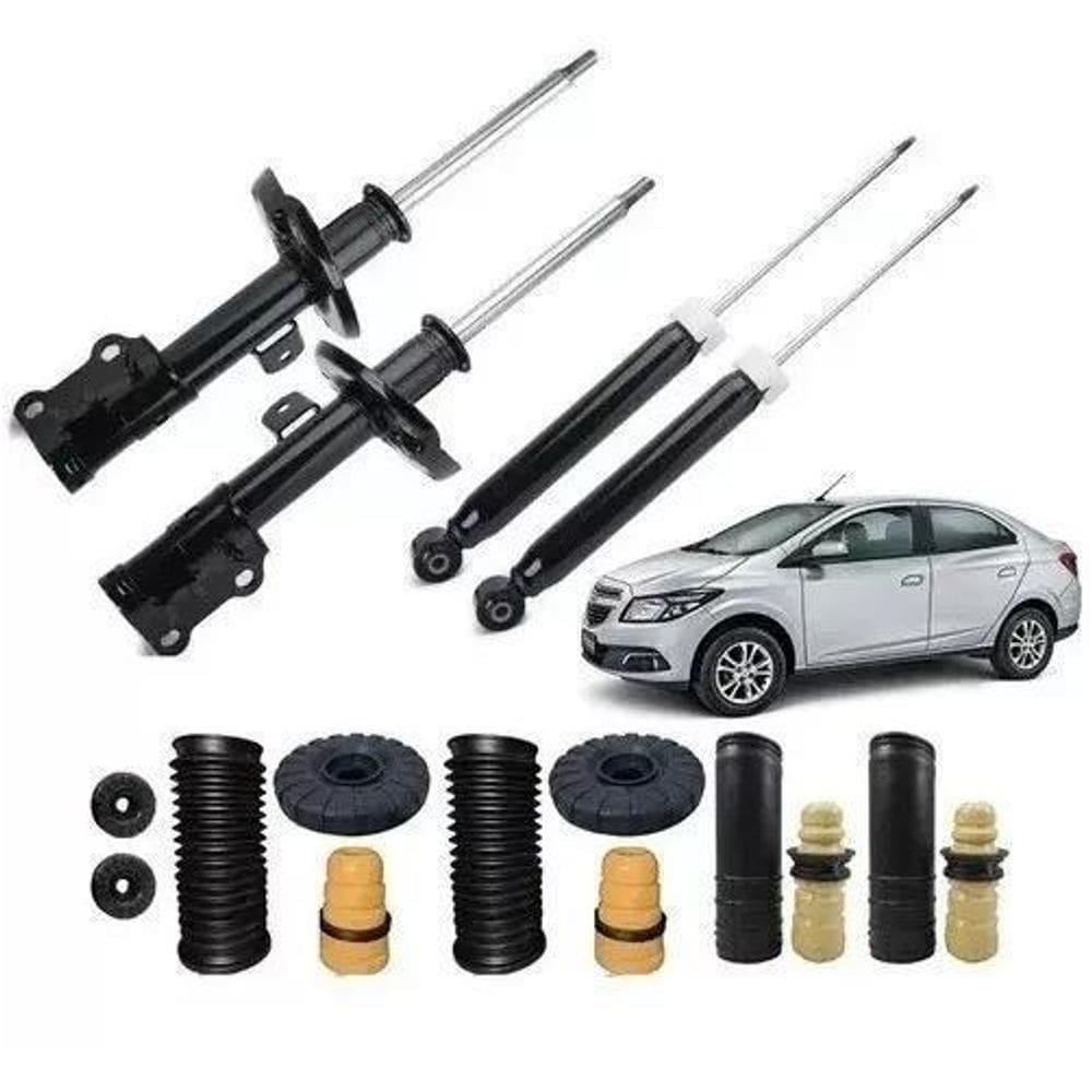 4 Amortecedor+ Kit Suspensão Cobalt 2014