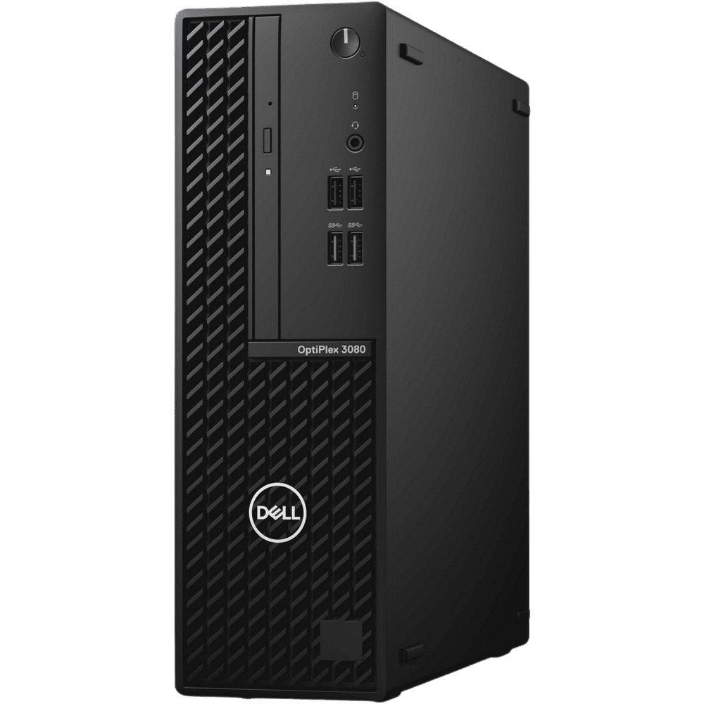 Desktop Dell Optiplex 3080 SFF I3 10100 4GB HD 1TB Windows 10 professional