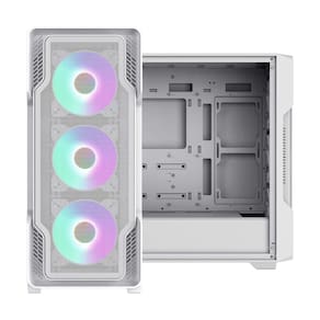 Gabinete Gamemax Tower Atx Vidro Siege Branco