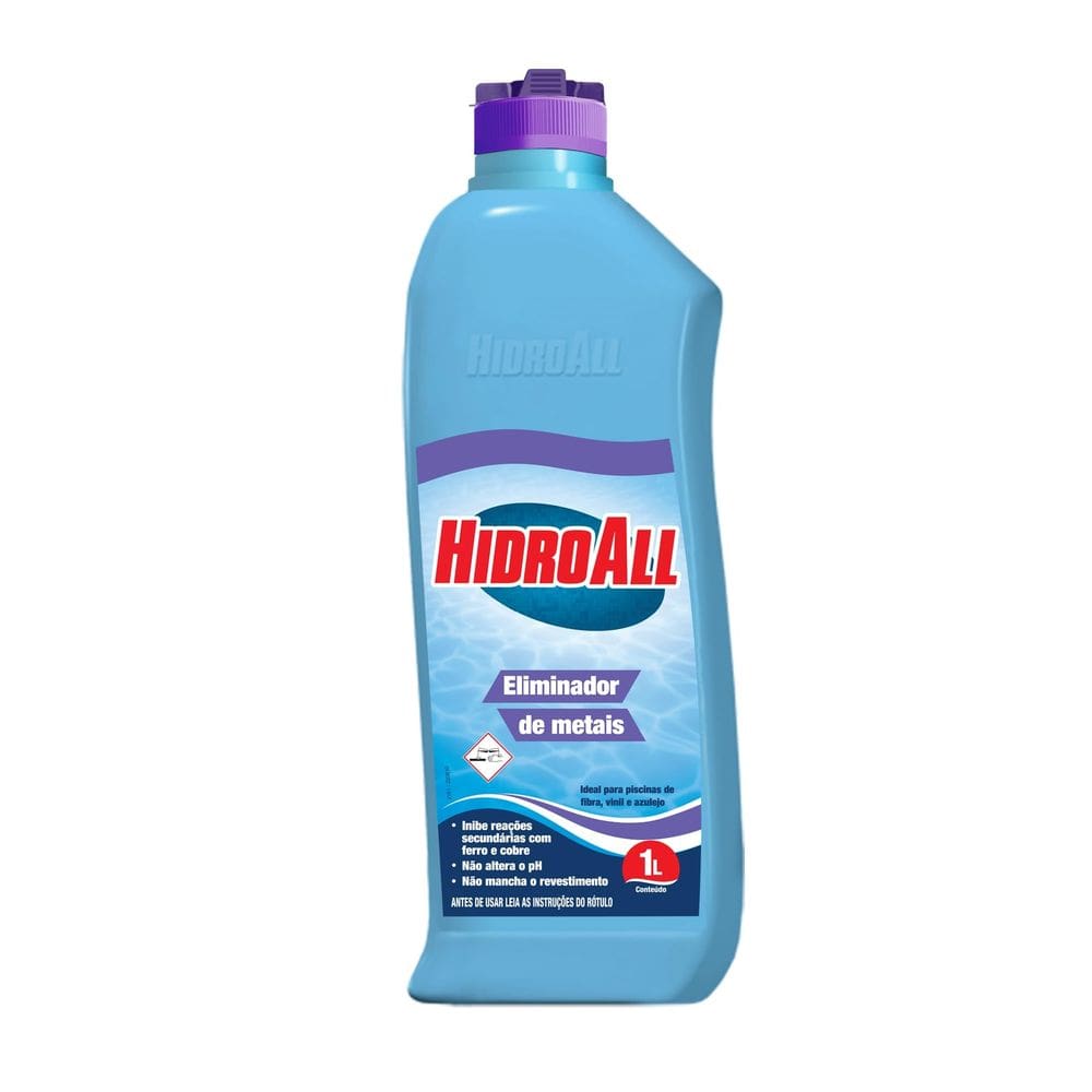 Eliminador De Metais 1L Hidroall