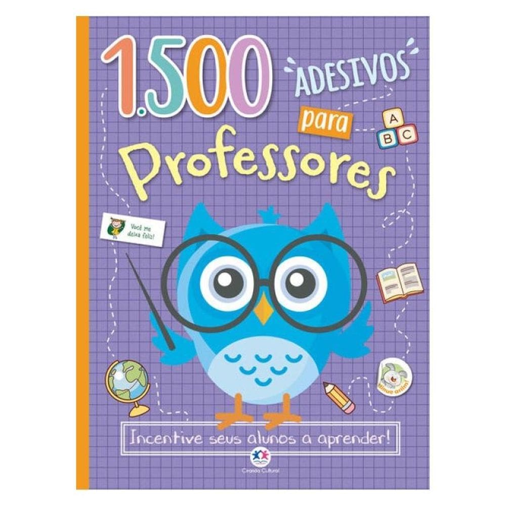 1500 Adesivos Para Professores - Incentive Seus Alunos A Aprender!
