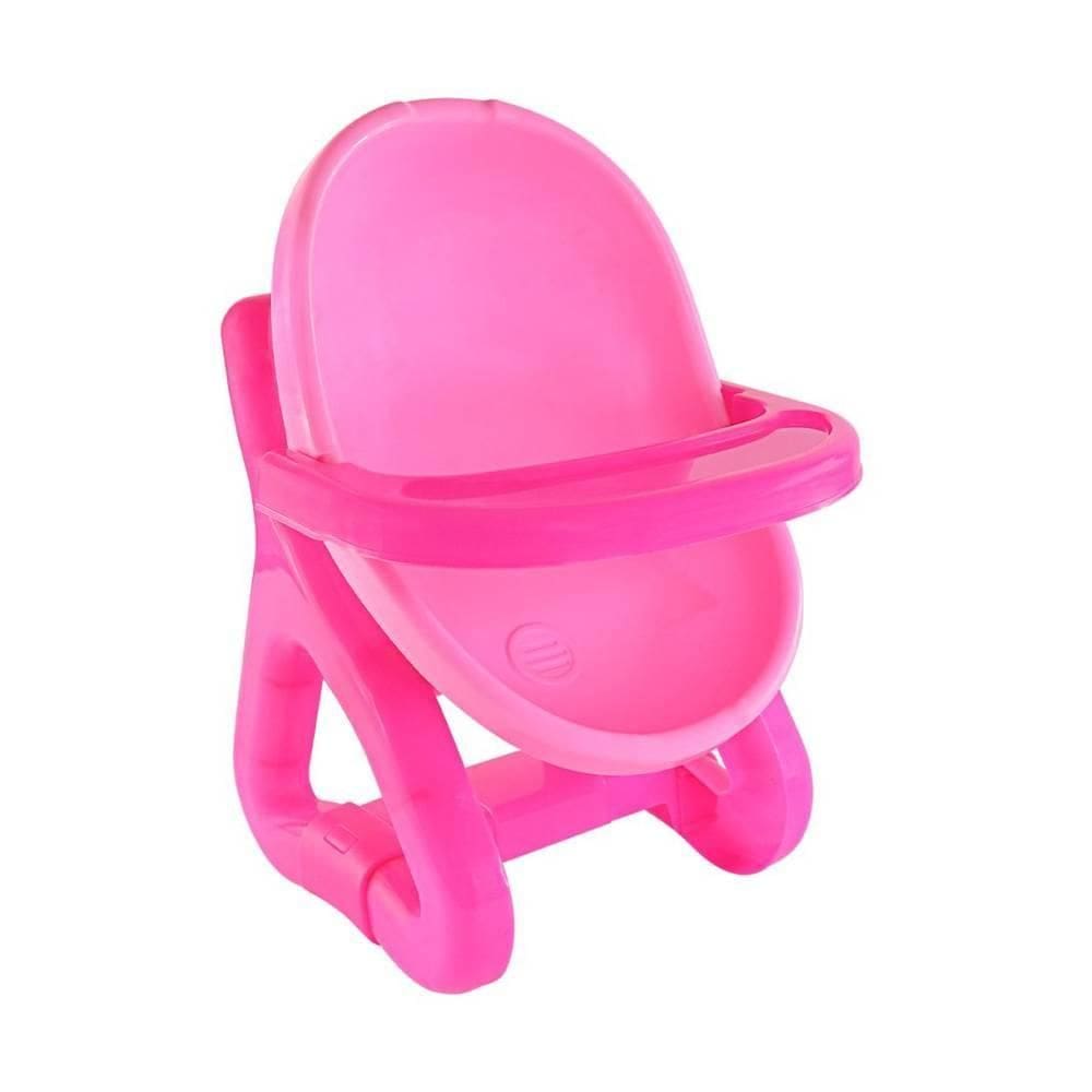 Cadeirinha Para Boneca Cores Vibrantes Brincar Faz De Conta