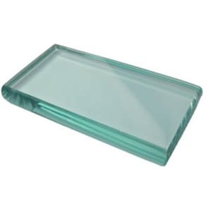 Placa Vidro Grossa 15 X 7 X 10Mm