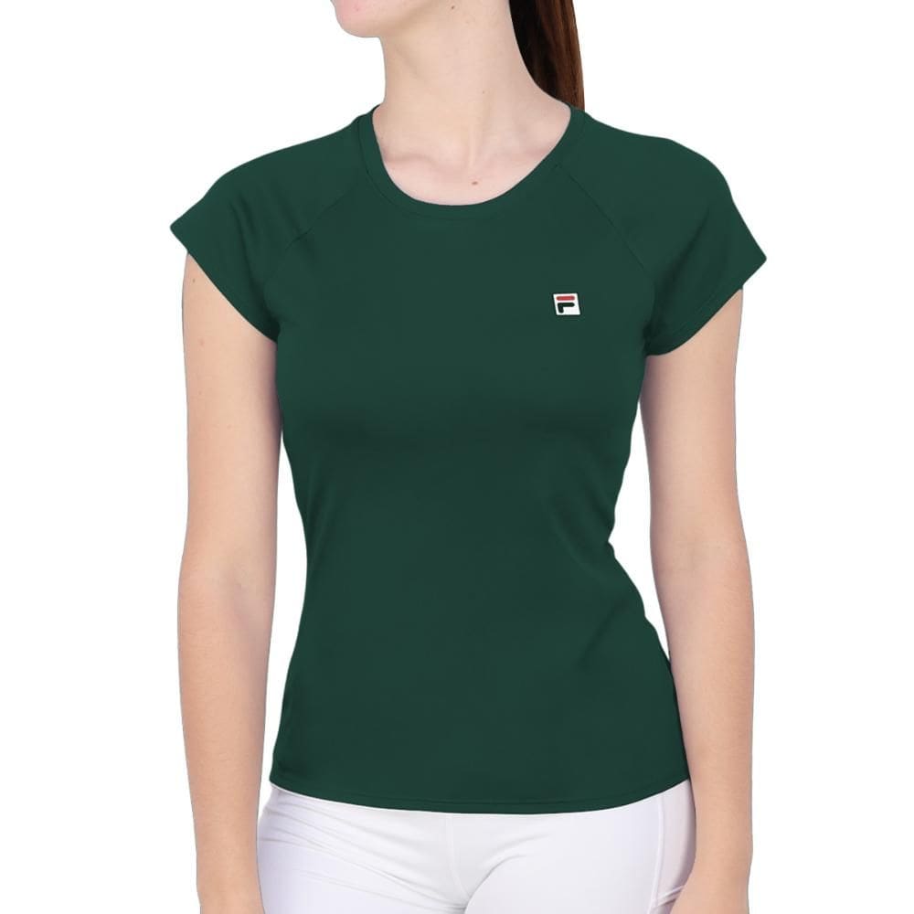 Camiseta Fila Tennis Basic Verde